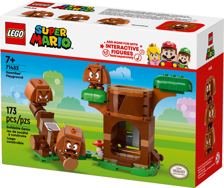 Ensemble de jeu LEGO Super Mario Le terrain de jeu des Goombas 71433