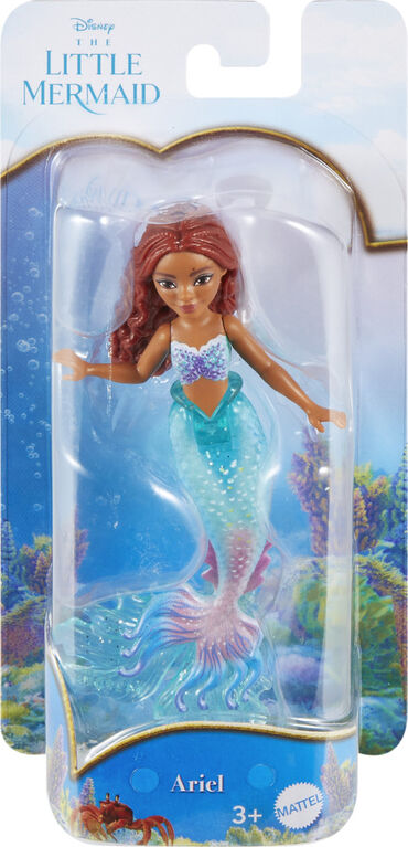 Disney princesses - poupée ariel sirène couleurs - figurine - 3 ans et +  Mattel