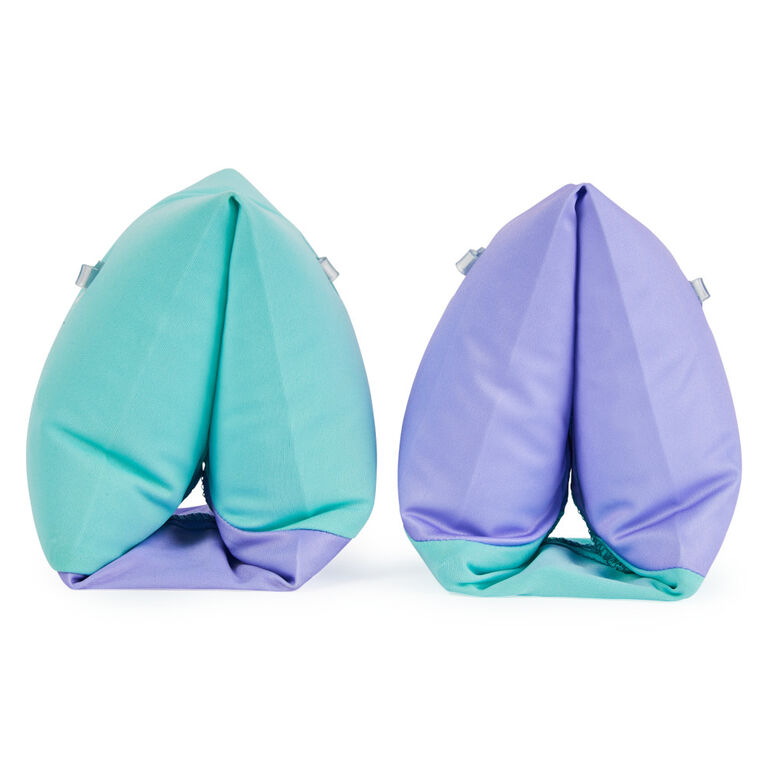 Swimways, Brassards souples pour petits enfants, bouées de piscine et brassards souples gonflables pour l'apprentissage de la nage, accessoires de piscine, violets