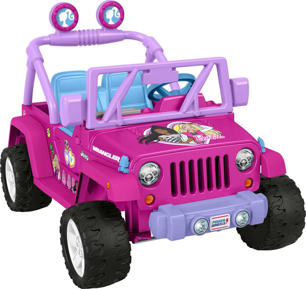 Battery operated cheap barbie car