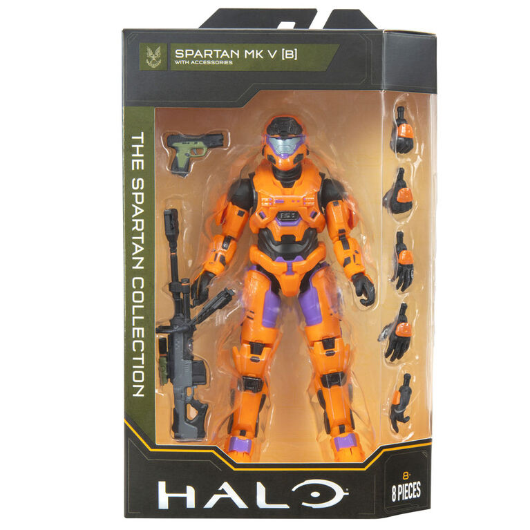 Figurine Halo - Collection Spartan - Spartan MK V [B] avec accessoires