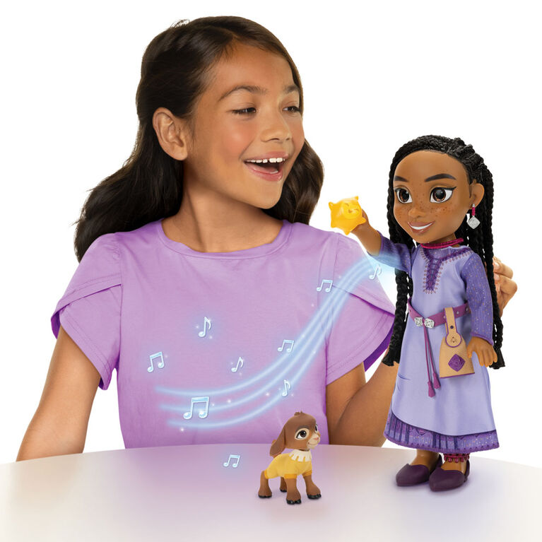 Disney Wish Asha Star Toddler Girls T-Shirt and Leggings Outfit Set Toddler  to Little Kid 