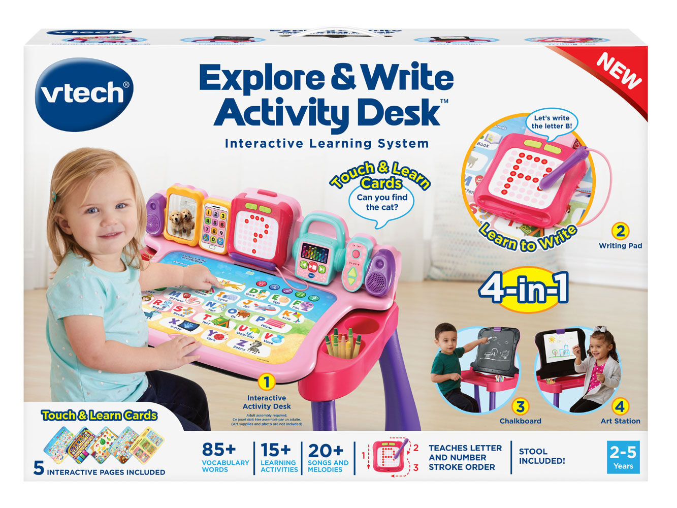 explore & write activity desk