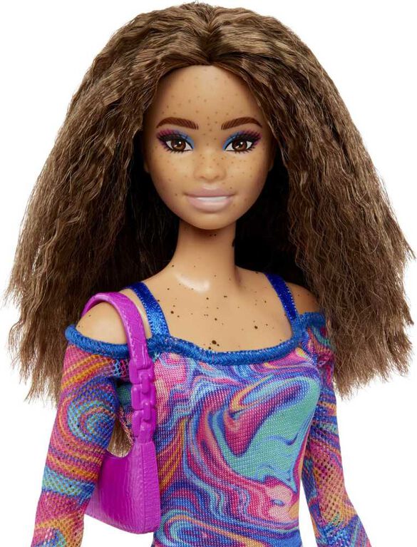 Barbie-Barbie Fashionistas 206-Poupée cheveux crépus
