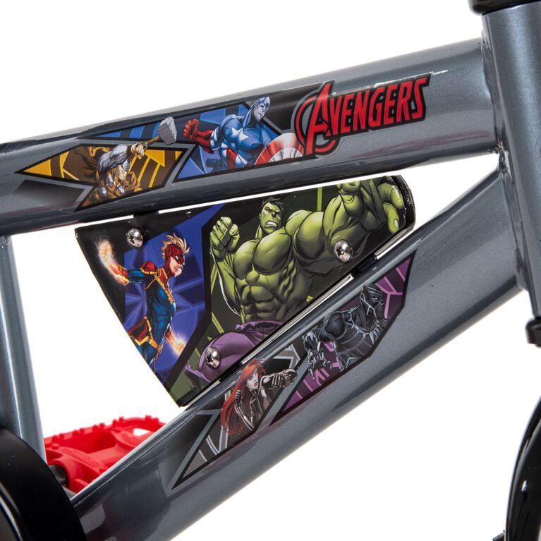 Huffy Vélo enfant Marvel Avengers 14 pouces stabilisateurs