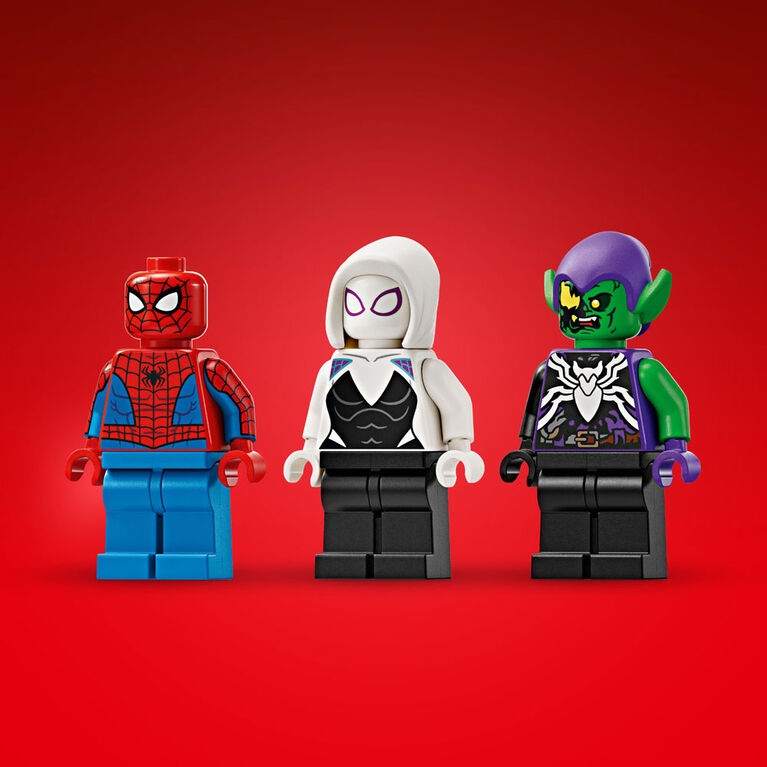 Lego - LEGO® Marvel 76279 La voiture de course de Spider Man contre le  Bouffon Vert venomisé - Briques Lego - Rue du Commerce