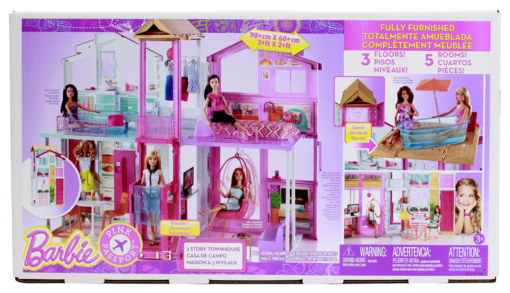barbie passport townhouse