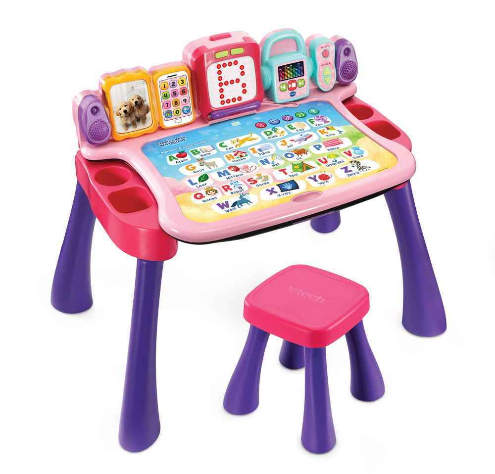 Vtech activity desk deals pink