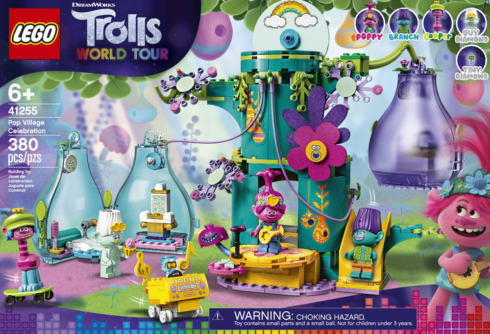 LEGO Trolls Pop Village Celebration 41255 | Toys R Us Canada