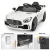 Voltz Toys Mercedes-Benz AMG GT R avec télécommande, blanc