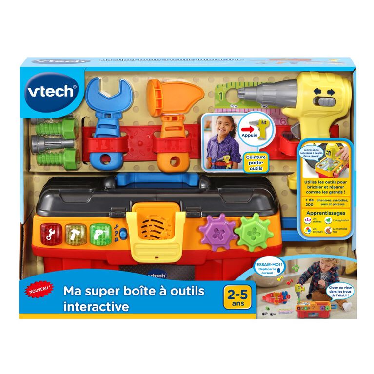 VTech Ma super boîte à outils interactive - Édition française