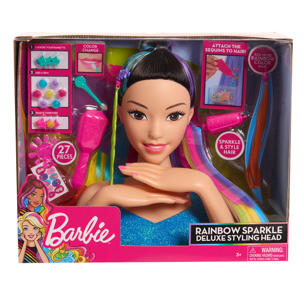 sparkle hair barbie