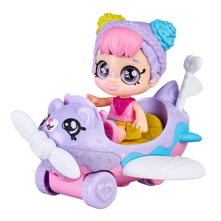 Kindi Kids Minis Vehicles: Rainbow Kate's Airplane