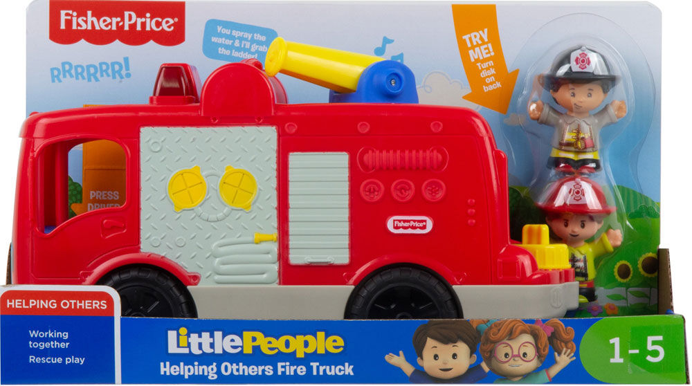 camion de pompier little people
