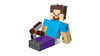 LEGO Minecraft Steve BigFig with Parrot 21148
