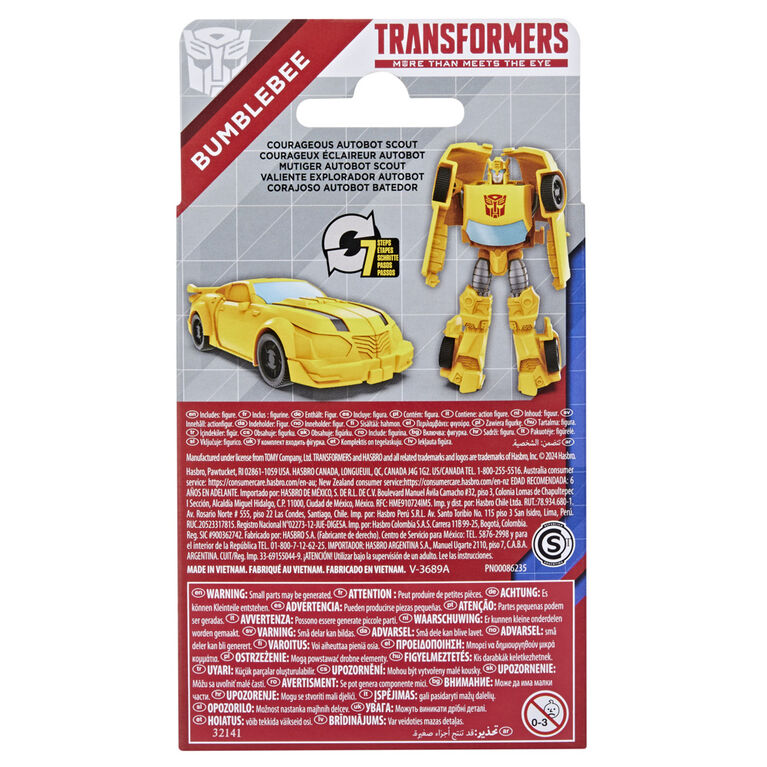 Transformers Generations Authentics Bravo, figurine Bumblebee