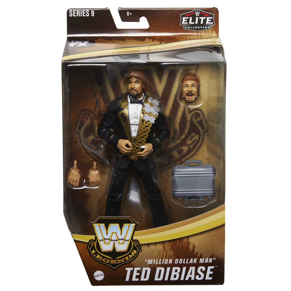 wwe legends elite collection ted dibiase action figure