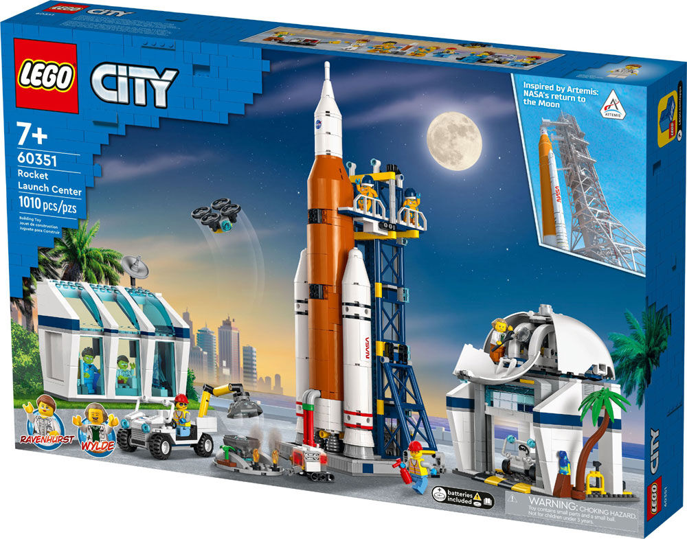 LEGO City Rocket Launch Center 60351 Building Kit (1,010 Pieces)