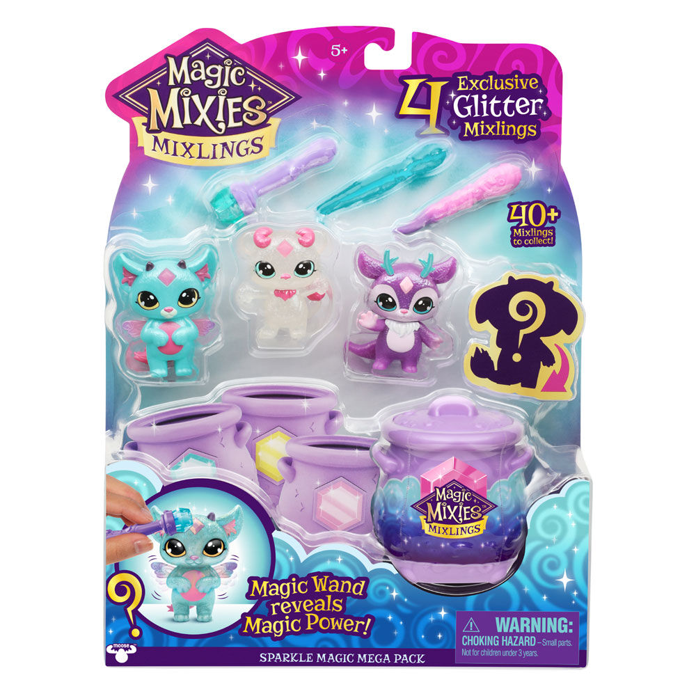 Magic Mixies Mixlings Sparkle Magic Mega Pack - Assortment May