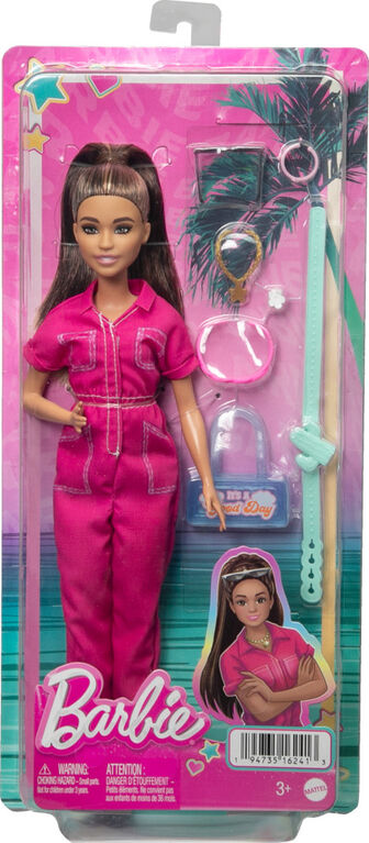 Barbie - Ma Premiere Barbie Chatain - Poupée - 3 Ans Et + à Prix