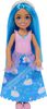 Barbie - Chelsea - Royal doll with blue hair, colored skirt