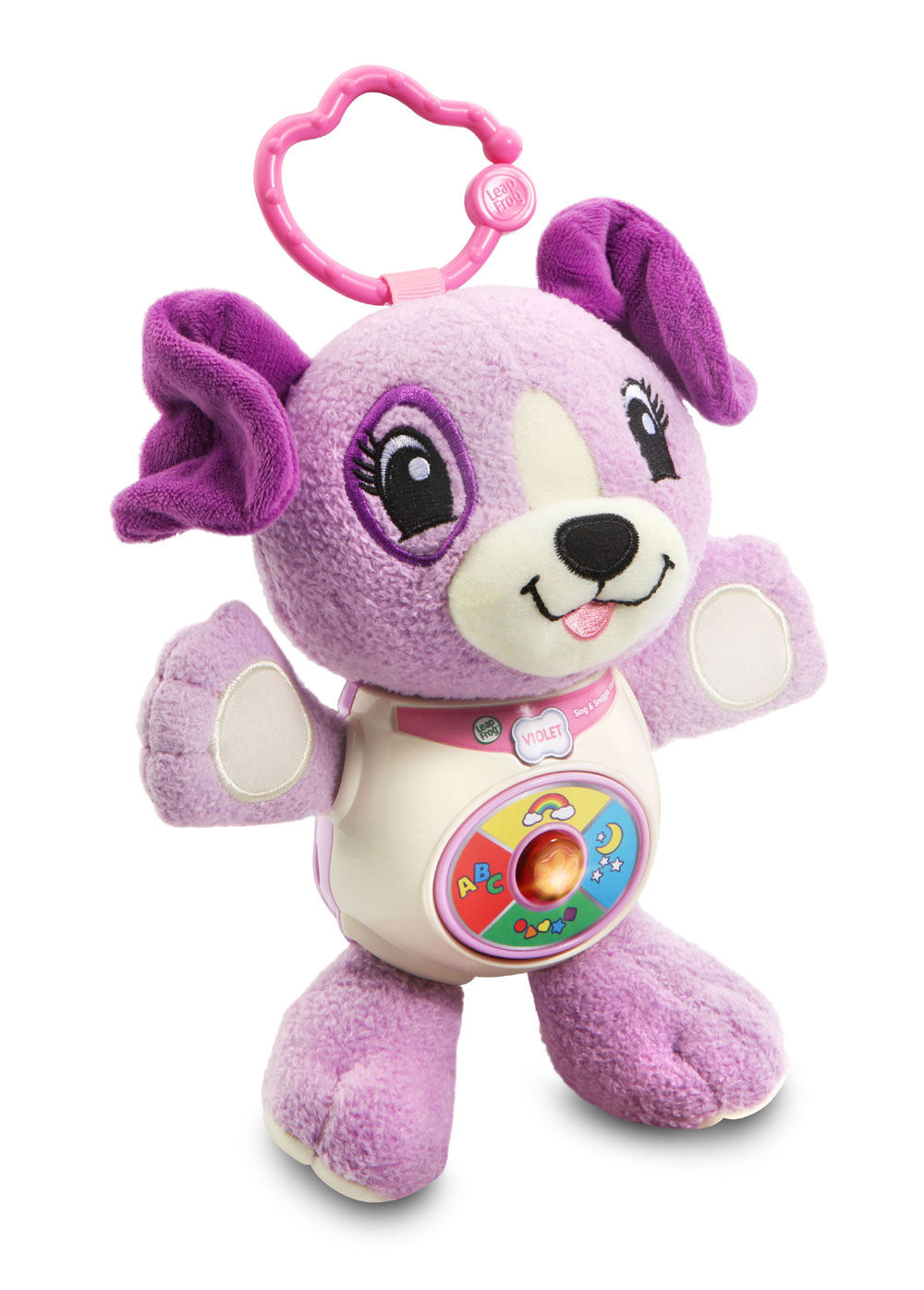 violet stuffed animal