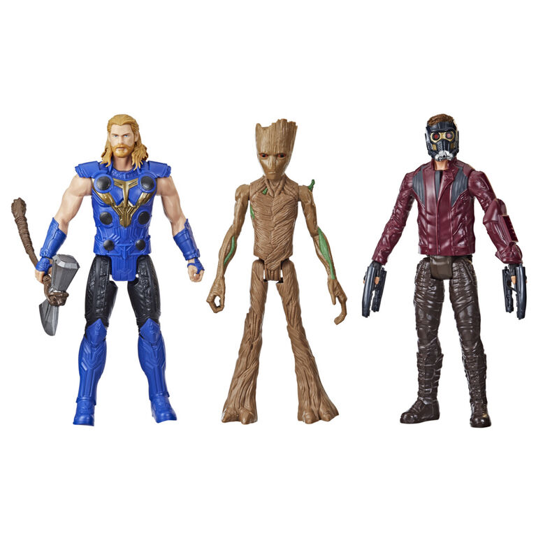 Hasbro Coffret 11 Figurines 30 cm - Marvel - Comparer avec