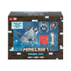 Minecraft Diamond Wolf Action Figure with Accessories, 5.5-inch Toy Collectible