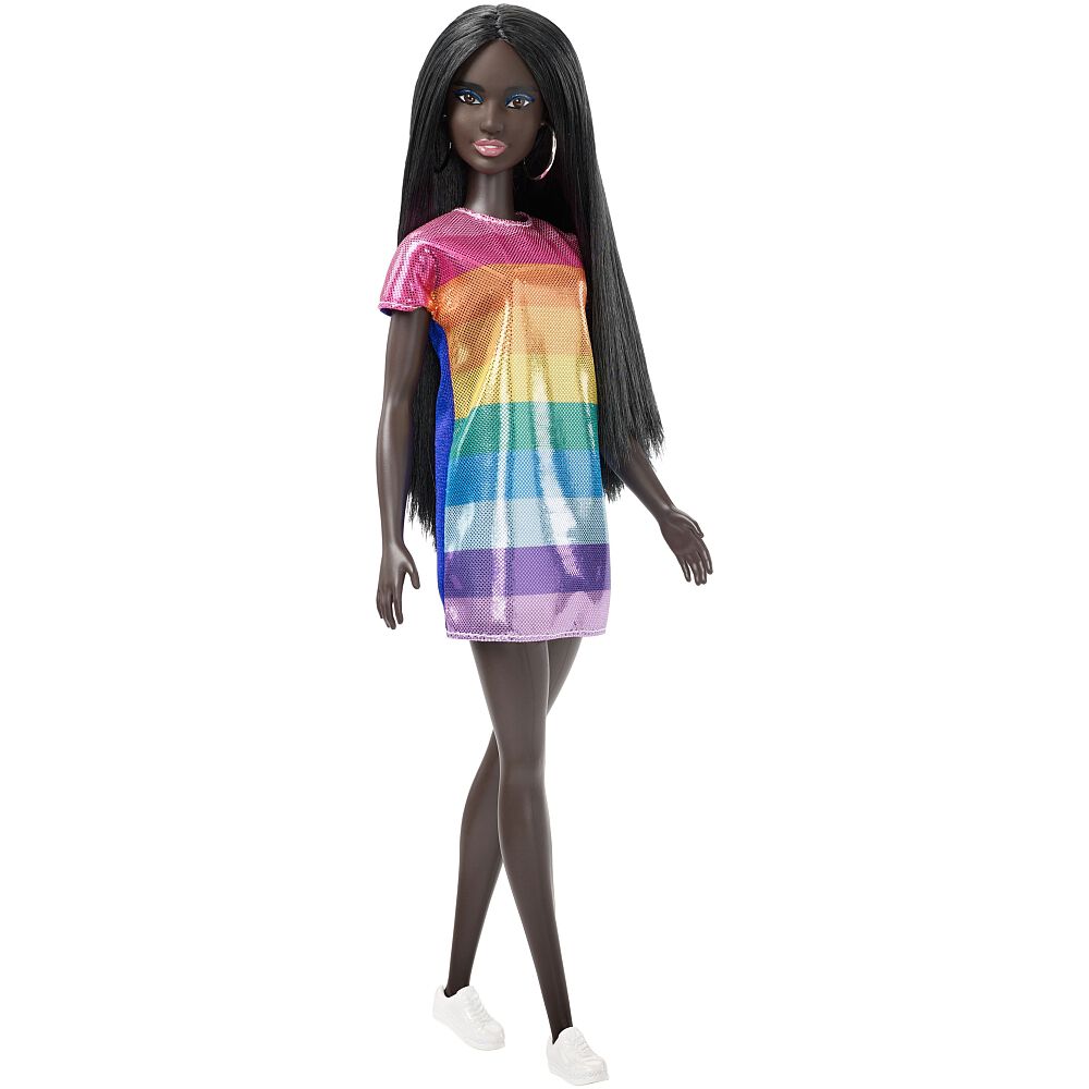 barbie fashionista rainbow bright