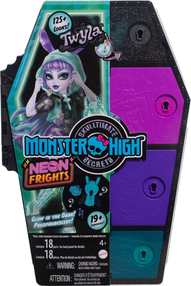 Monster High Doll, Twyla, Skulltimate Secrets: Neon Frights