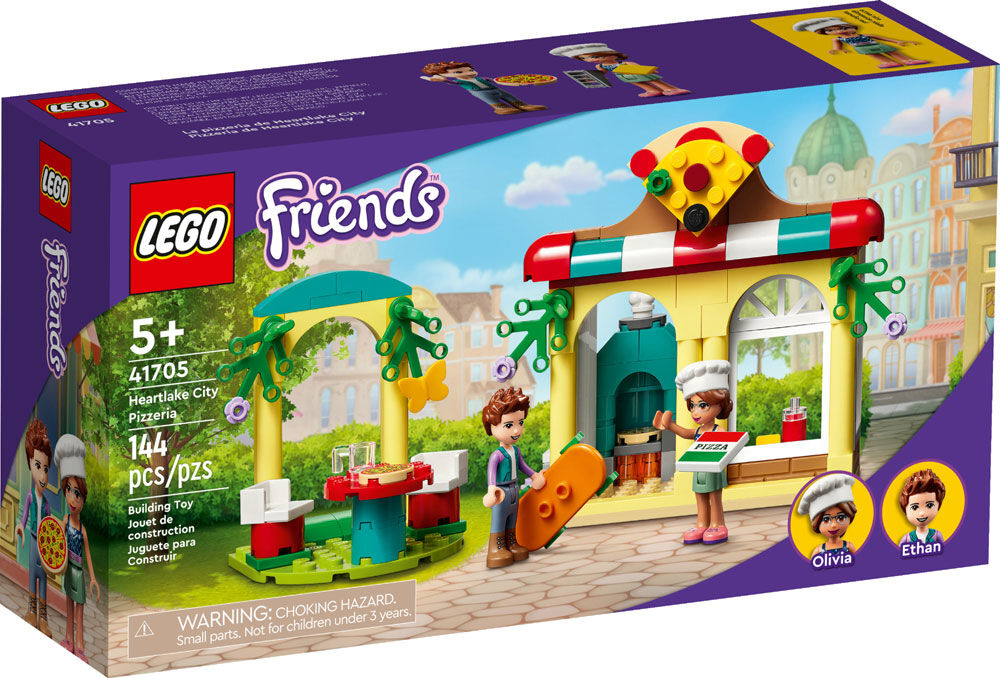 LEGO Friends Heartlake City Pizzeria 41705 Building Kit (144