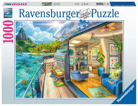 Ravensburger Tropical Island Charter 1000-Piece Jigsaw Puzzle