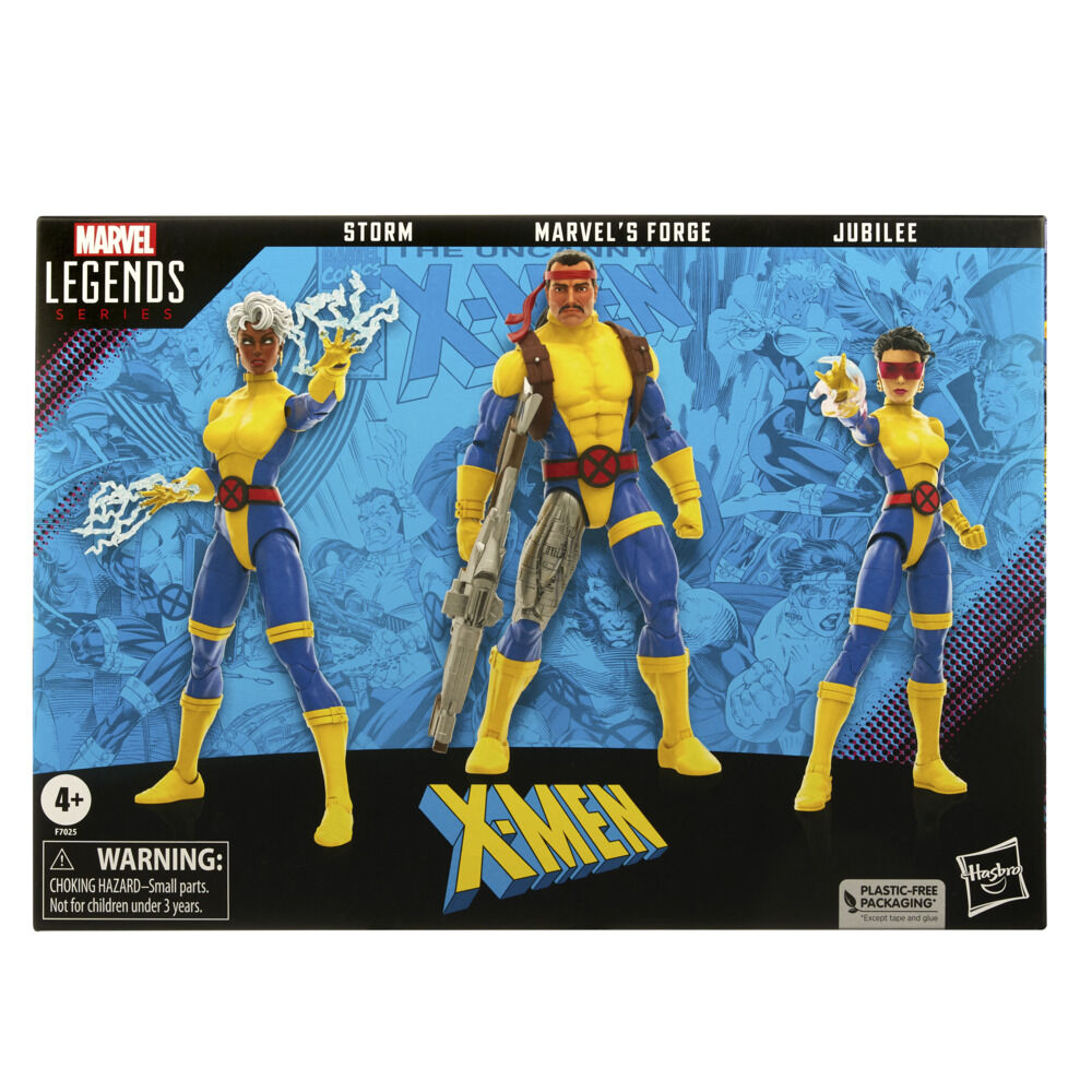 Hasbro Marvel Legends Series: Marvel's Forge, Storm, and Jubilee X