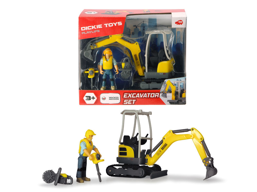 dickie toys excavator