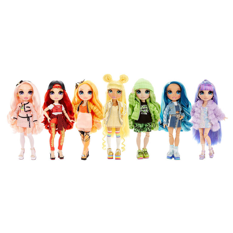 Rainbow High Bella Parker - Pink Fashion Doll with 2 Complete Mix ...