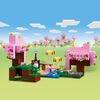 LEGO Minecraft The Cherry Blossom Garden Exploration Toy with a Sniffer, Zombie and Bees 21260