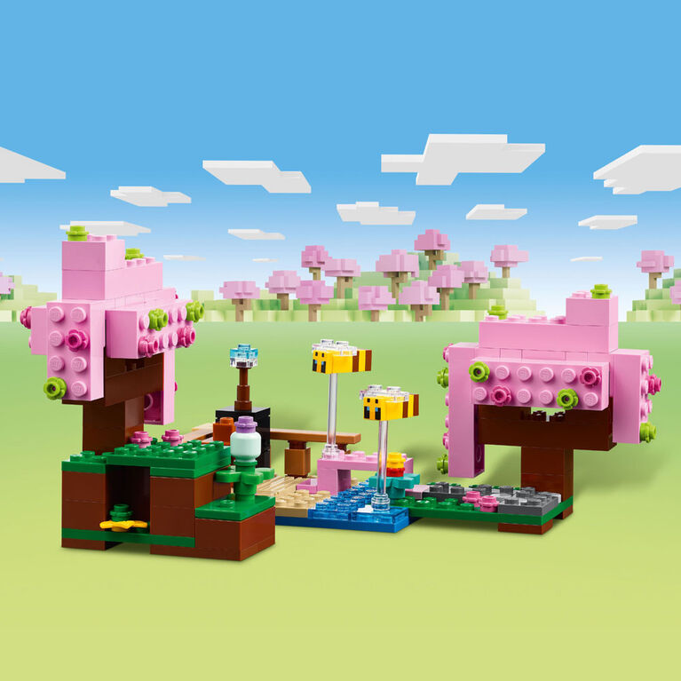 Jouet LEGO Minecraft Le jardin de cerisiers en fleurs 21260