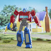 Transformers EarthSpark, figurine articulée Optimus Prime de 12,5 cm de classe Guerrier, jouet robot