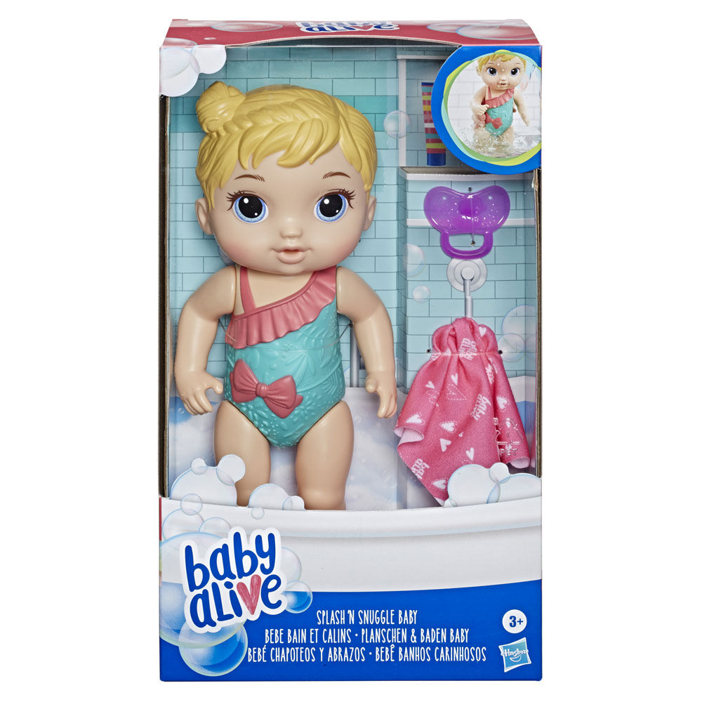 baby alive bath time
