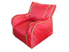 Boscoman - Cody Large Lounger Chair Bean Bag - Fiery Red