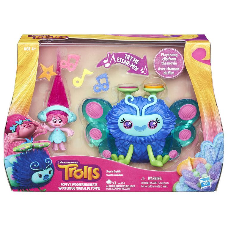 DreamWorks Trolls Poppy's Wooferbug Beats - English Edition | Toys R Us ...