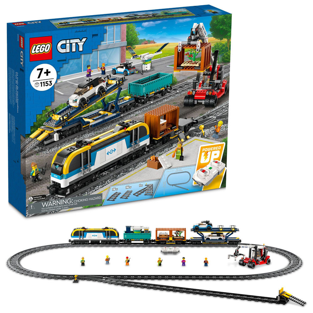 LEGO City Freight Train 60336 Building Kit 1 153 Pieces R