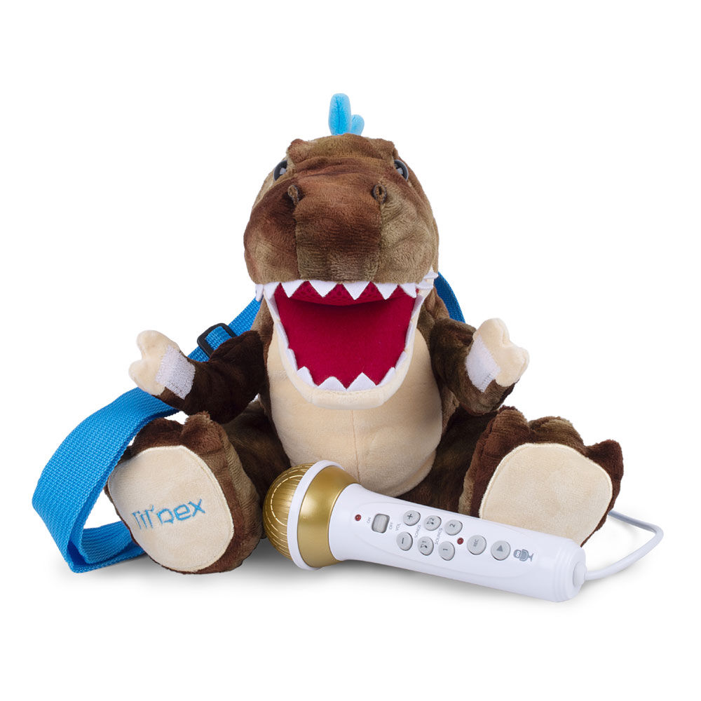 Singing Machine Plush Sing Along Lil Rex English Edition