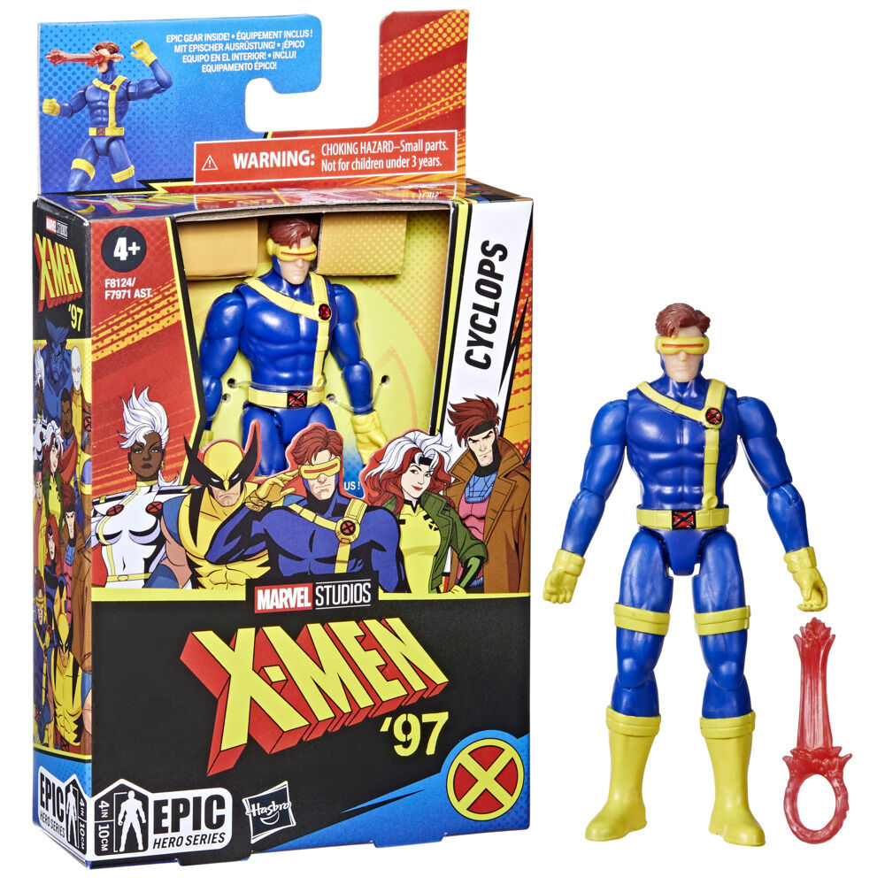 Marvel Studios X Men Epic Hero Series Cyclops Action Figure 4 Inch Action Figures Super Hero Toys