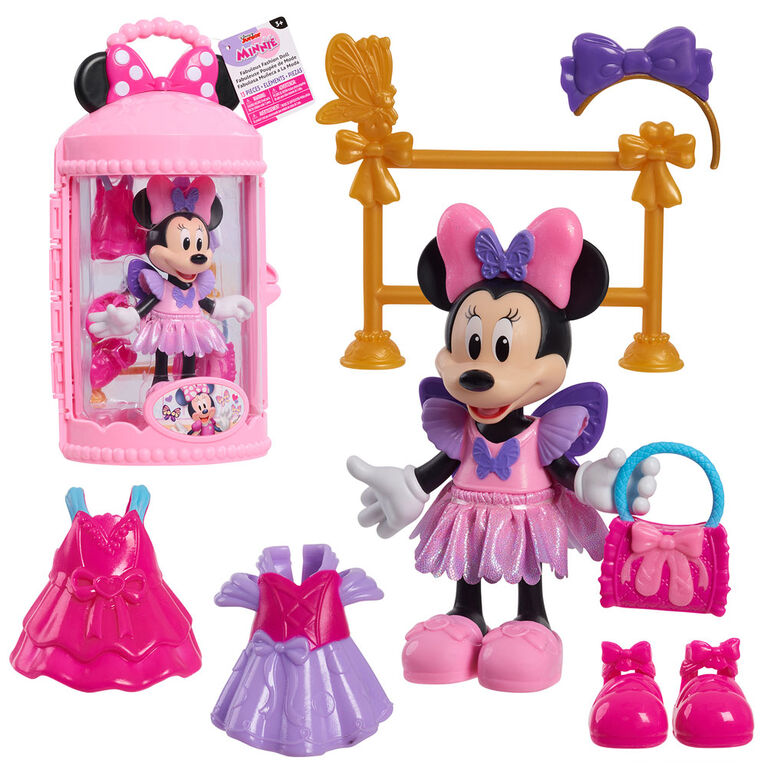 Disney Junior Minnie Mouse Fabulous Fashion Ballerina Doll, 13