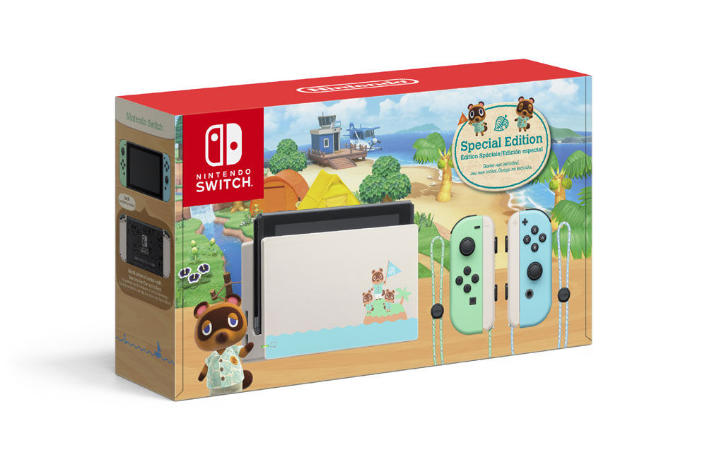 used animal crossing switch console