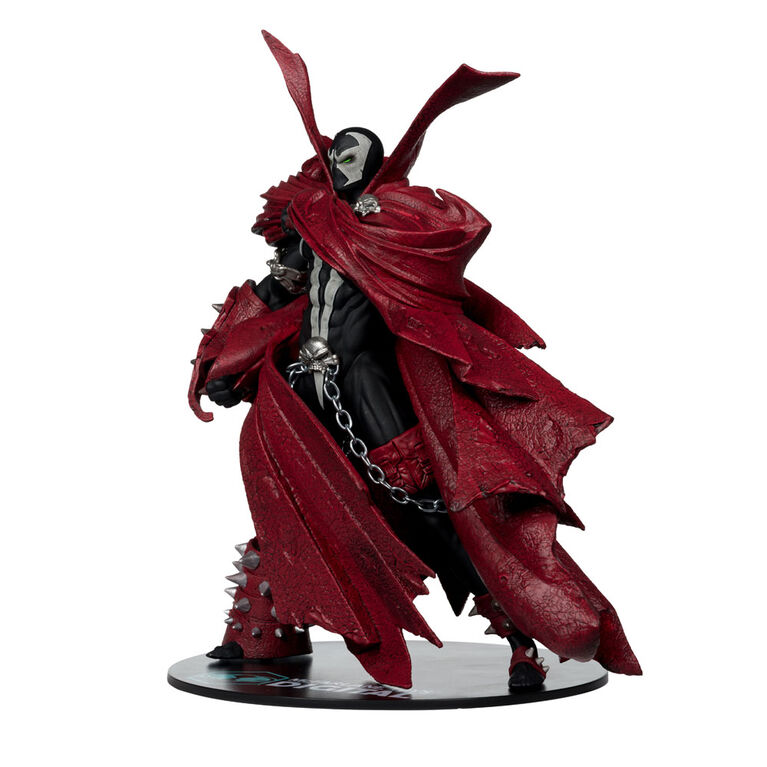 SPAWN 12"Posed Figure -SPAWN #95 with Digital Collectible McFarlane Toys 30th Anniversary
