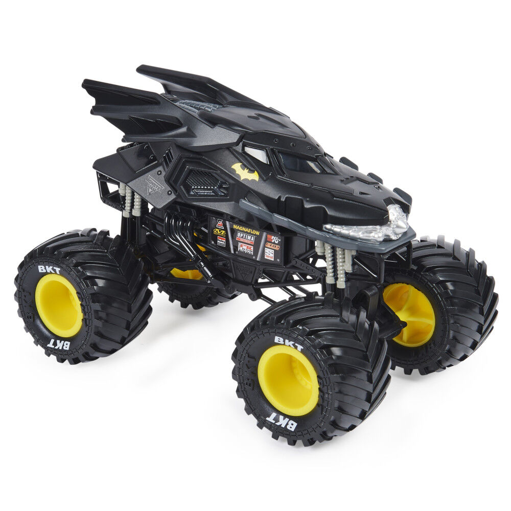 Monster Jam, Official Batman Monster Truck, Collector Die-Cast Vehicle,  1:24 Scale