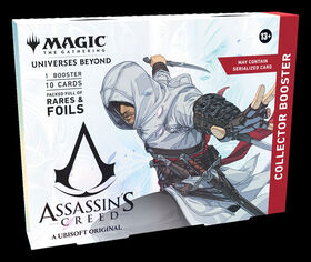 Magic the Gathering "Assassin's Creed Universes Beyond" Collector Booster Omega Box - English Edition
