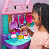 Gabby's Dollhouse, Sprinkle Party Sweet Treat Set, Pretend Play Kitchen Hot Cocoa Party Set with Fruit and Sprinkles